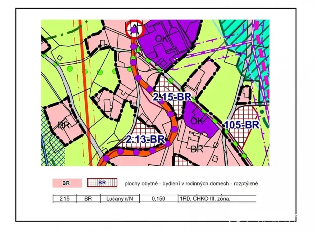 Prodej pozemku pro bydlení, Lučany nad Nisou, 1528 m2