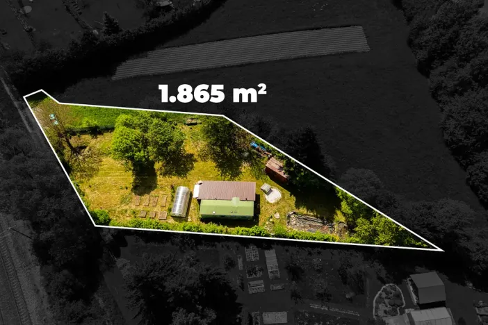 Prodej zahrady, Vsetín, 1865 m2