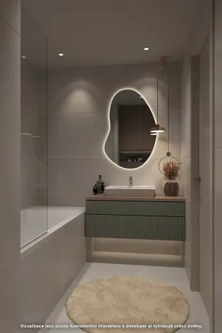 Prodej bytu 2+kk, Kladno, Unhošťská, 48 m2