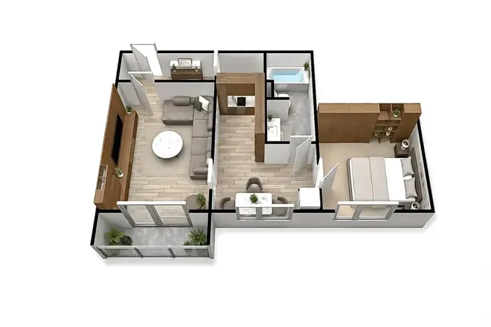 Prodej bytu 2+1, Hranice, Jaselská, 48 m2