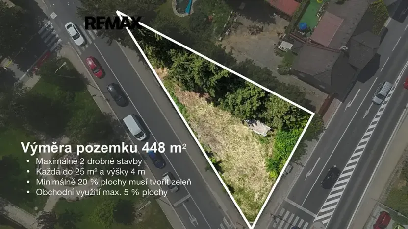 Prodej komerčního pozemku, Říčany, 448 m2
