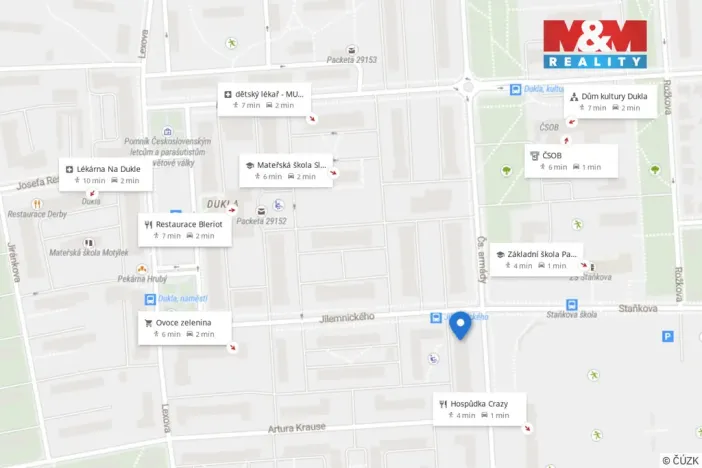 Prodej bytu 2+1, Pardubice - Zelené Předměstí, Čs. armády, 61 m2