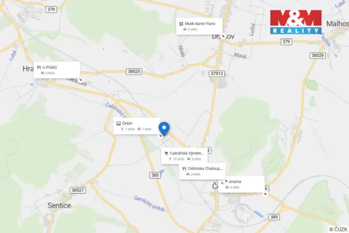 Prodej obchodního prostoru, Čebín, 649 m2