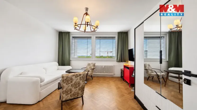 Pronájem bytu 2+kk, Praha - Hlubočepy, Machatého, 46 m2