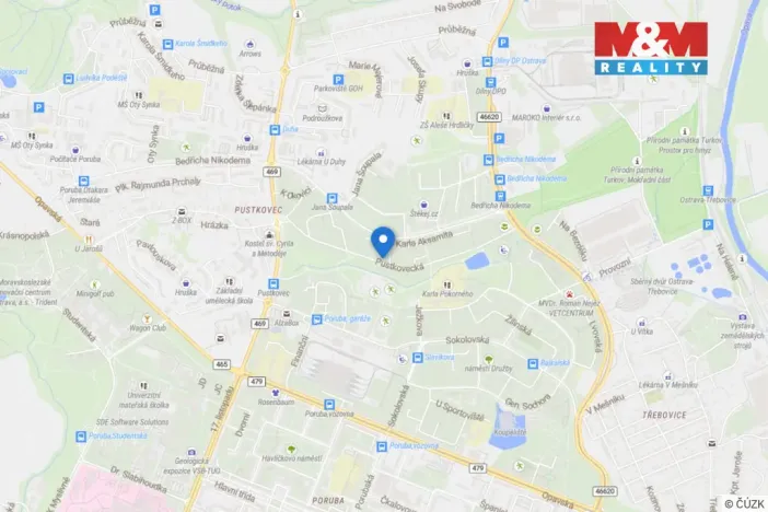 Pronájem kanceláře, Ostrava - Pustkovec, Pustkovecká, 270 m2