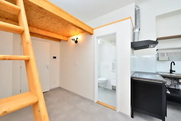 Pronájem bytu 1+kk, Praha - Vinohrady, Rejskova, 22 m2