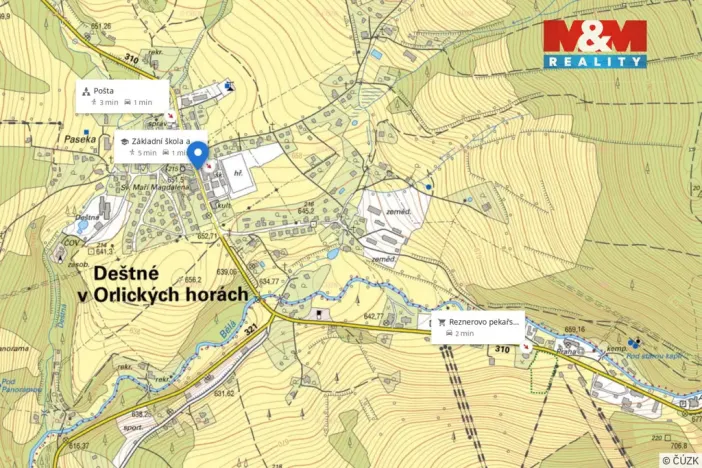 Prodej rodinného domu, Deštné v Orlických horách, 590 m2