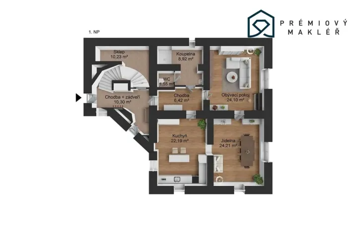 Prodej rodinného domu, Vrbno nad Lesy, 200 m2