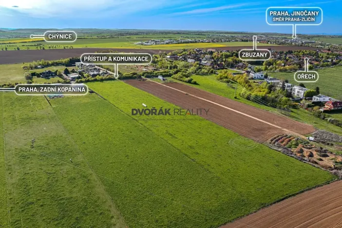 Prodej komerčního pozemku, Ořech, Kopaninská, 571 m2