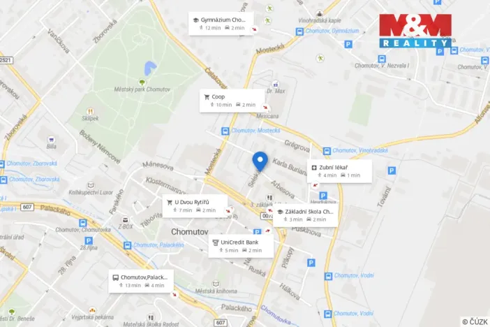 Prodej bytu 2+1, Chomutov, Selská, 67 m2