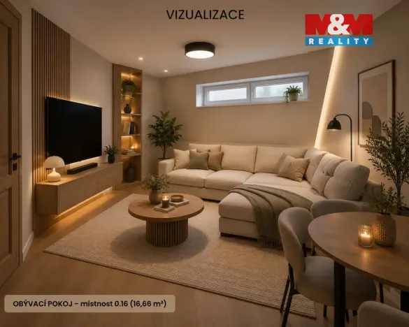 Prodej bytu 3+kk, Praha - Hlubočepy, Pod třešněmi, 52 m2
