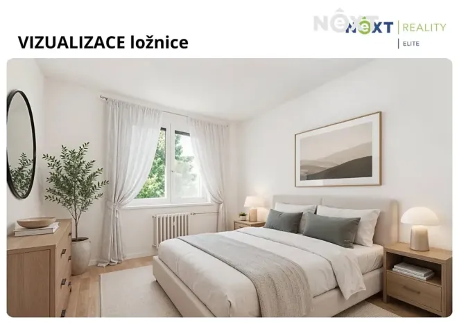 Prodej bytu 2+kk, Brno, Oblá, 49 m2