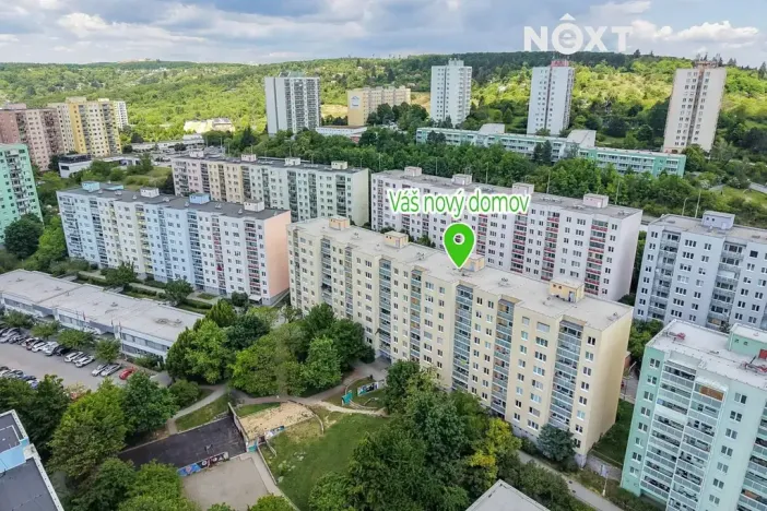 Prodej bytu 2+kk, Brno, Oblá, 49 m2