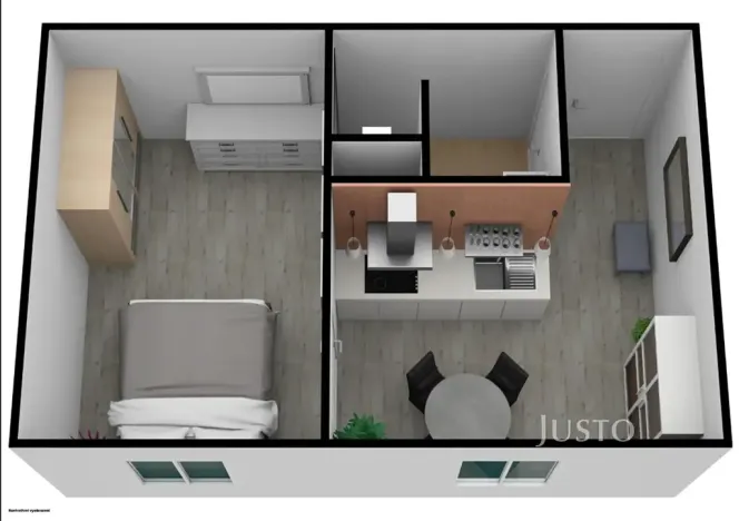 Pronájem bytu 1+1, Ústí nad Labem, Jeseninova, 36 m2