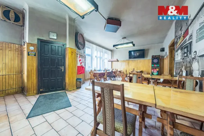 Prodej restaurace, Chomutov, Husova, 308 m2