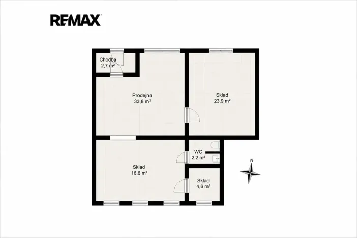Prodej obchodního prostoru, Slaný, Na Dolíkách, 83 m2