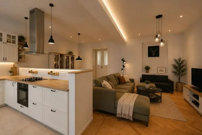 Pronájem bytu 2+kk, Praha - Karlín, Vítkova, 82 m2