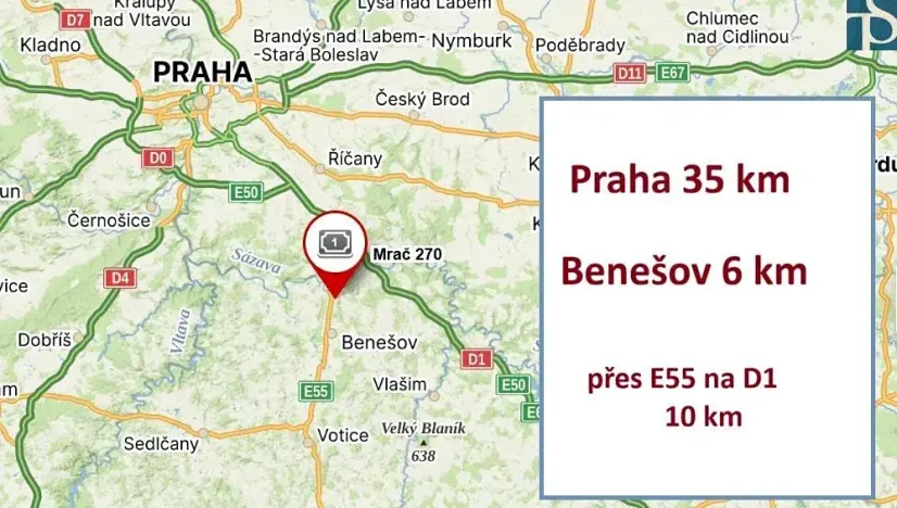Prodej výrobních prostor, Mrač, 1020 m2