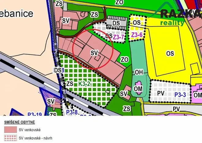 Prodej pozemku, Nebanice, 1661 m2