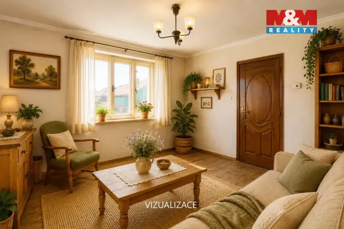 Prodej rodinného domu, Okrouhlička - Skřivánek, 65 m2
