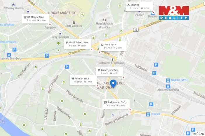 Pronájem bytu 3+1, Klášterec nad Ohří - Miřetice u Klášterce nad Ohří, Václava Řezáče, 69 m2