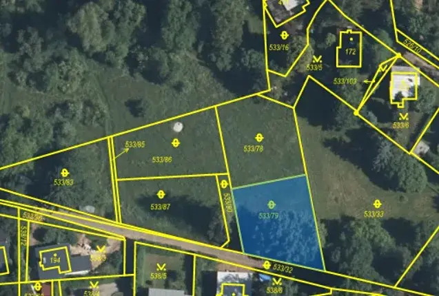 Prodej pozemku pro bydlení, Milešov, 520 m2