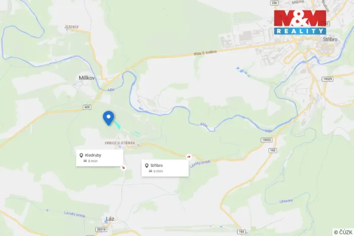 Prodej zahrady, Kladruby - Vrbice u Stříbra, 15633 m2