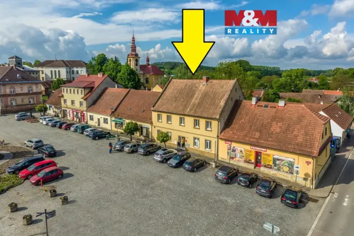 Prodej činžovního domu, Kopidlno, náměstí Hilmarovo, 230 m2