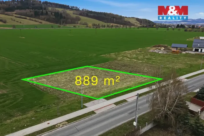 Prodej pozemku pro bydlení, Vikýřovice, 889 m2