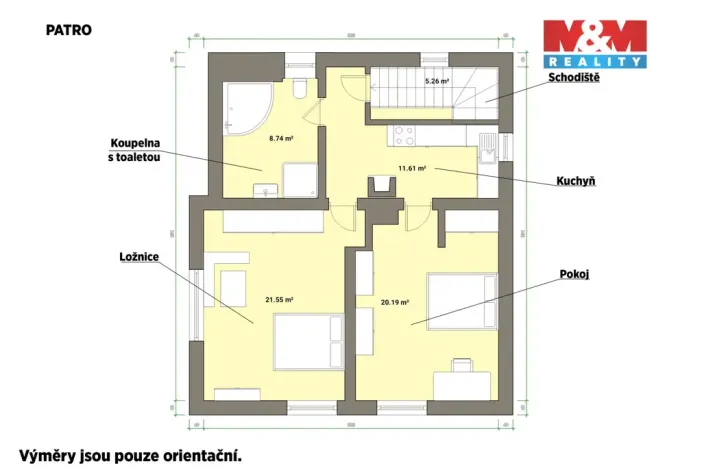 Prodej rodinného domu, Skalná, Slepá, 175 m2