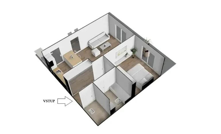 Pronájem bytu 2+kk, Brno, Kollárova, 85 m2