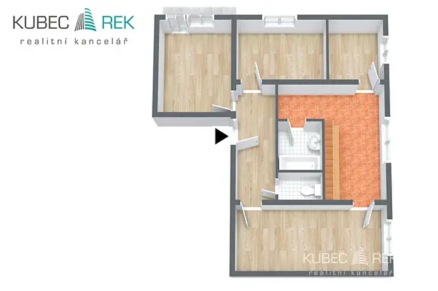 Pronájem bytu 4+1, Květov, 84 m2
