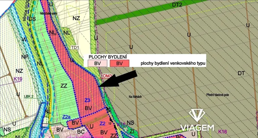 Prodej podílu pozemku pro bydlení, Medlov, 631 m2