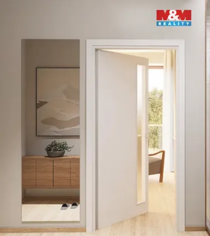 Prodej bytu 2+kk, Praha - Smíchov, Grafická, 43 m2