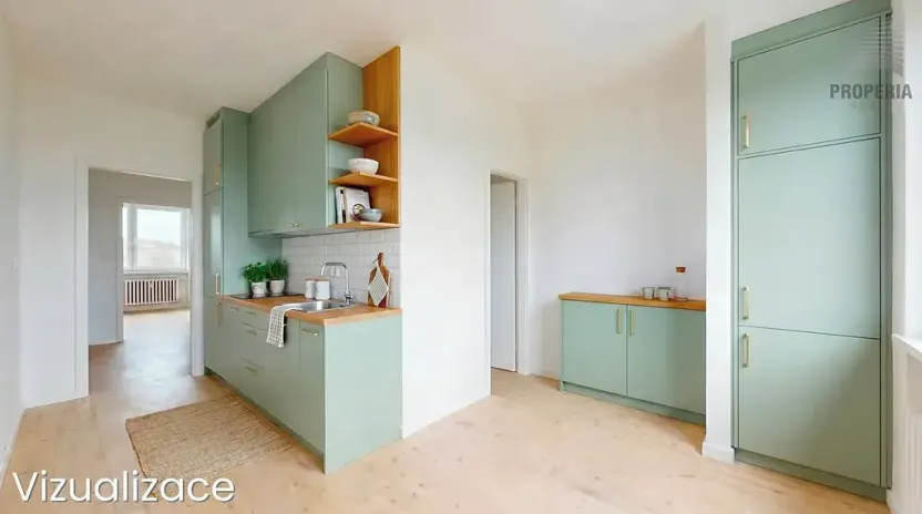 Prodej bytu 3+1, Hrušovany u Brna, Sídliště, 73 m2