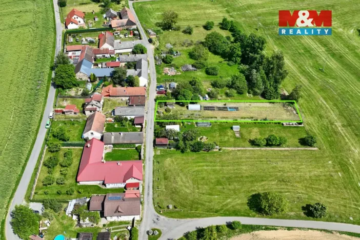 Prodej pozemku pro bydlení, Okrouhlička - Skřivánek, 1177 m2