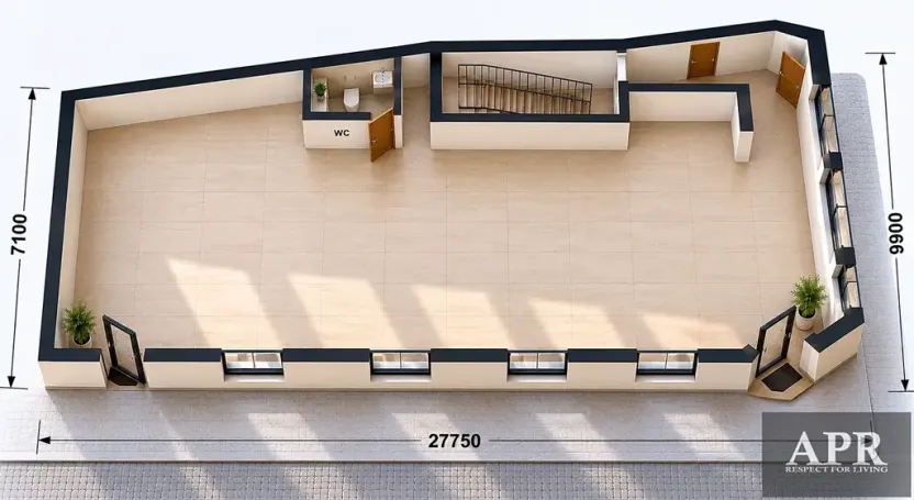 Pronájem obchodního prostoru, Uherský Brod, Kaunicova, 224 m2