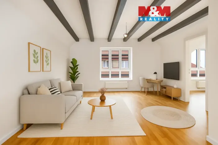 Prodej bytu 3+kk, Praha - Radlice, Na Farkáně III, 80 m2