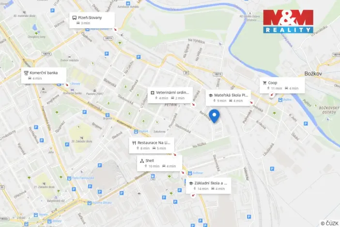 Prodej bytu 1+1, Plzeň - Božkov, Barákova, 38 m2