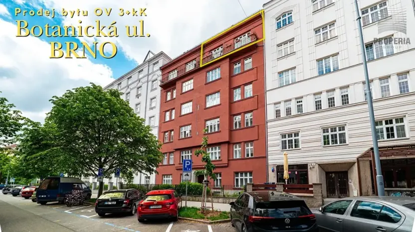 Prodej bytu 3+kk, Brno, Botanická, 100 m2