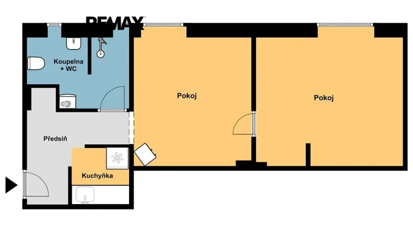 Prodej bytu 2+kk, Jeseník, Vančurova, 42 m2