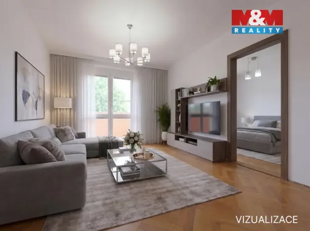 Prodej bytu 2+1, Chropyně, Tyršova, 53 m2