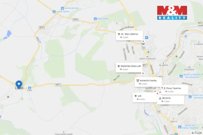 Prodej rodinného domu, Rychnov nad Kněžnou - Lokot, 150 m2