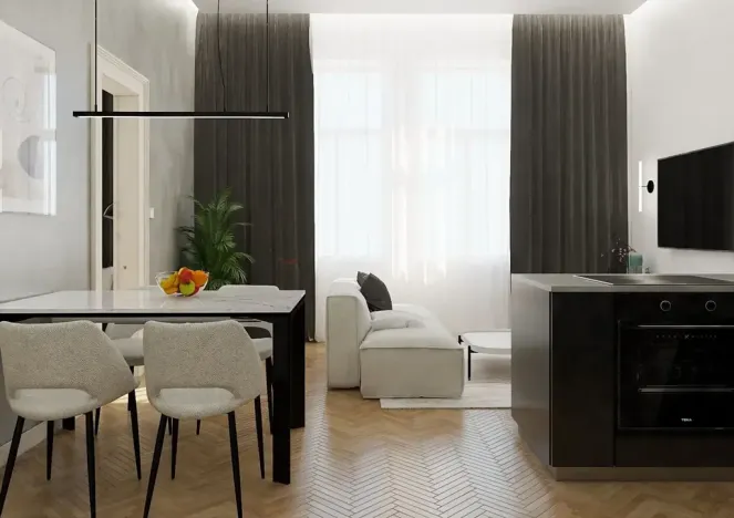 Prodej bytu 2+kk, Praha - Žižkov, Jagellonská, 44 m2