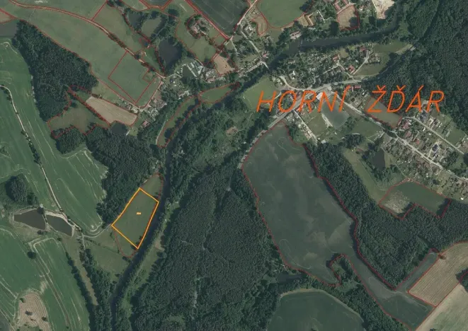 Prodej pozemku, Jindřichův Hradec - Horní Žďár, 16799 m2