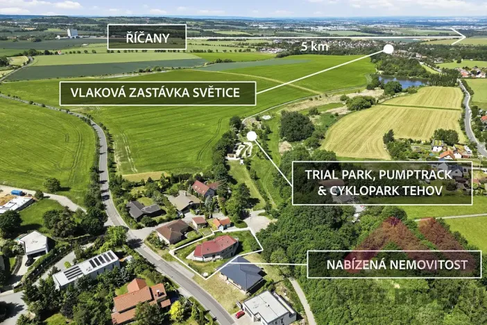 Prodej rodinného domu, Tehov, Všestarská, 300 m2