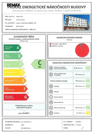Pronájem bytu 1+kk, Lubná, 19 m2