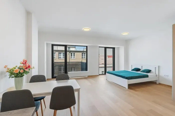 Prodej bytu 1+kk, Praha - Holešovice, Tusarova, 46 m2
