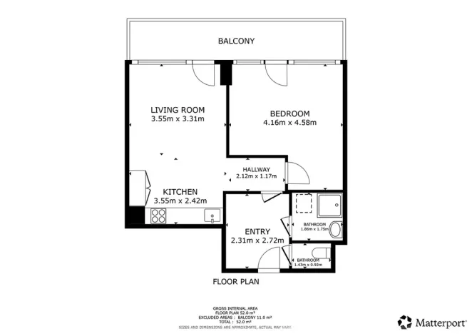 Pronájem bytu 2+kk, Praha - Holešovice, Poupětova, 50 m2