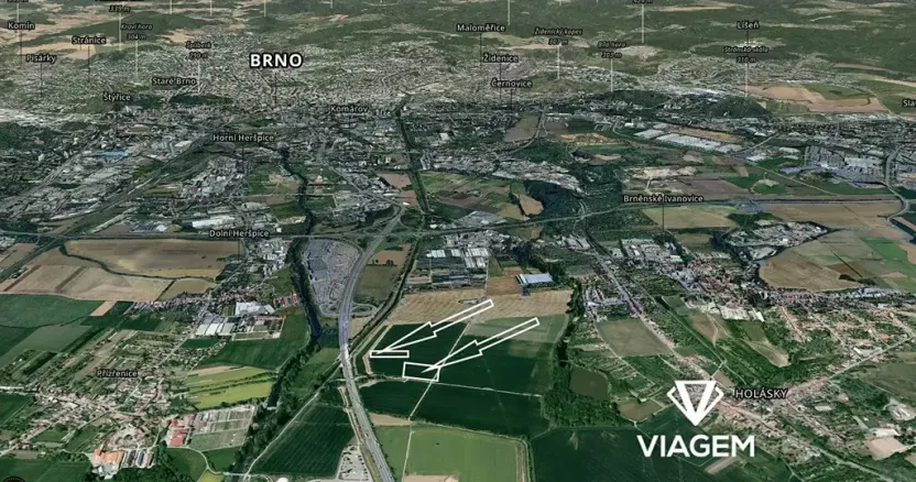 Prodej podílu pole, Brno, 2432 m2